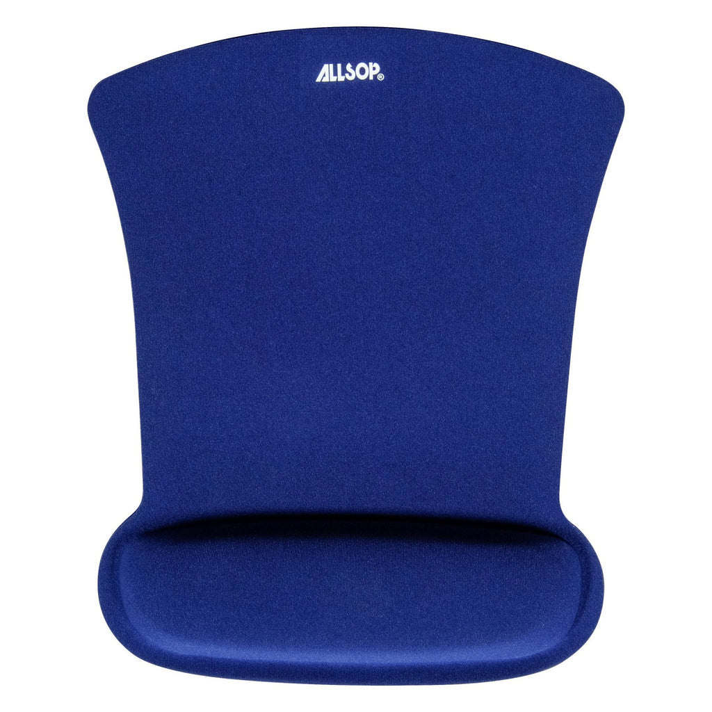 Allsop 30193 - Ergoprene Gel Mouse Pad with Wrist Rest Blue