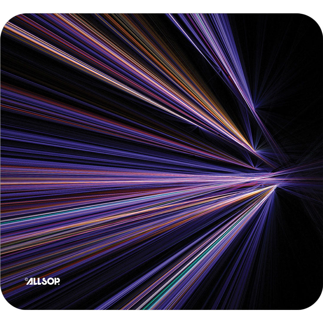 NatureSmart Image Mousepad - Tech Purple Stripes – AllsopTech