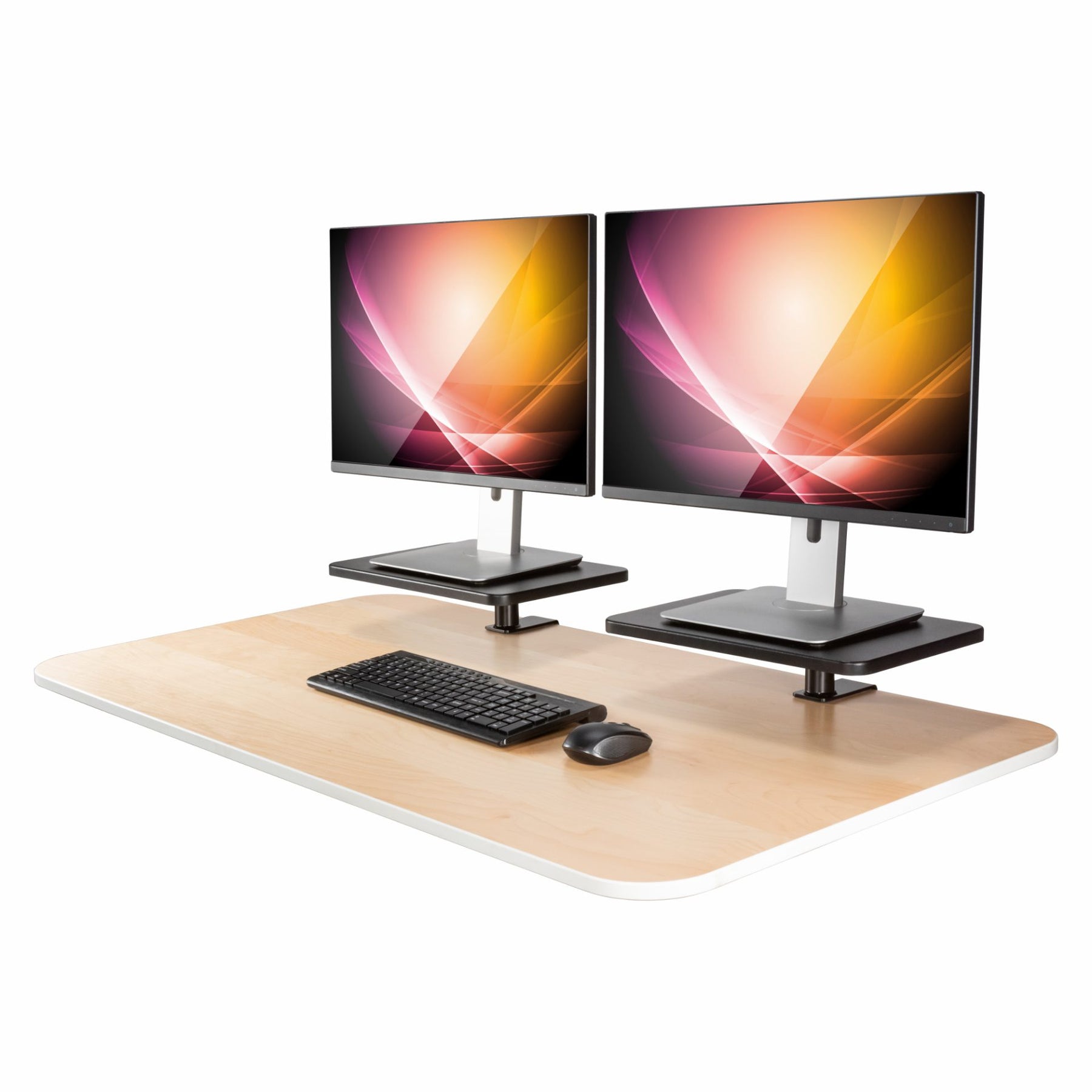 Ascend Height Adjustable Dual Monitor Stands