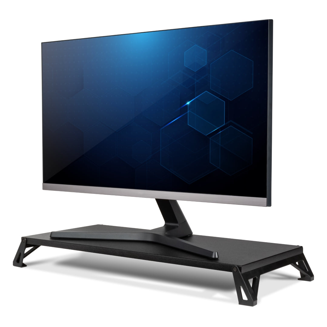 Lo Riser Monitor Stand with Wide Platform and Dual Height Adjustments ...