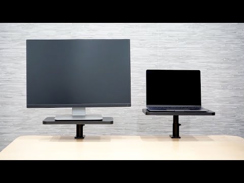Ascend Height Adjustable Dual Monitor Stands – AllsopTech